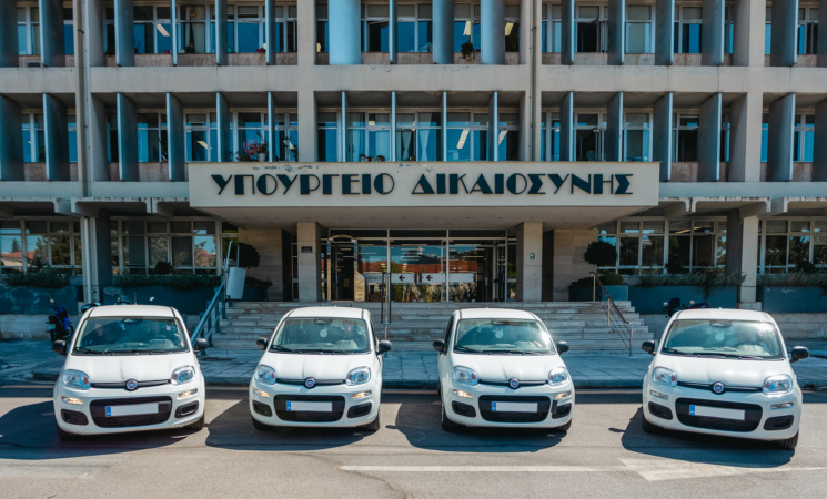 Παραλαβή 89 οχημάτων για τις ανάγκες της Δικαστικής Αστυνομίας