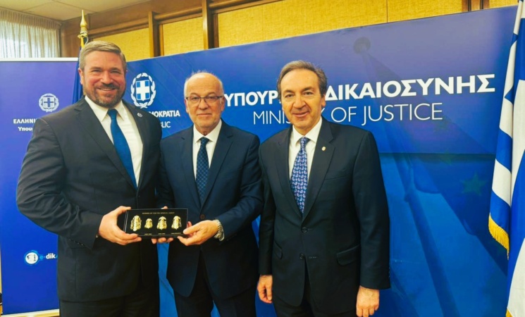 Συνάντηση της ηγεσίας του Υπουργείου Δικαιοσύνης με τον Υποδιοικητή του Federal Bureau of Investigation (FBI)