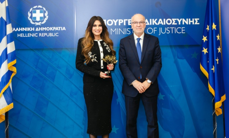 Συνάντηση του Υπουργού Δικαιοσύνης Γιώργου Φλωρίδη με την Πρέσβη των ΗΠΑ Κίμπερλυ Γκίλφοϊλ