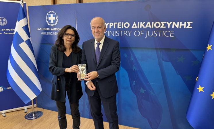 Επίσκεψη Ειδικού Αντιπροσώπου του Γενικού Γραμματέα του ΟΗΕ για τη Βία κατά των Παιδιών στον Υπουργό Δικαιοσύνης
